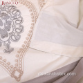 Stickerei 100% Baumwoll Bettbedeckungsbett Bettwäsche